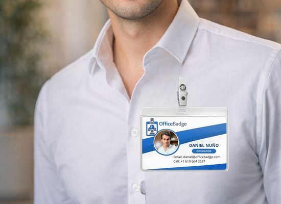 Essential Office Badge — Horizontal (Clip) thumbnail 2